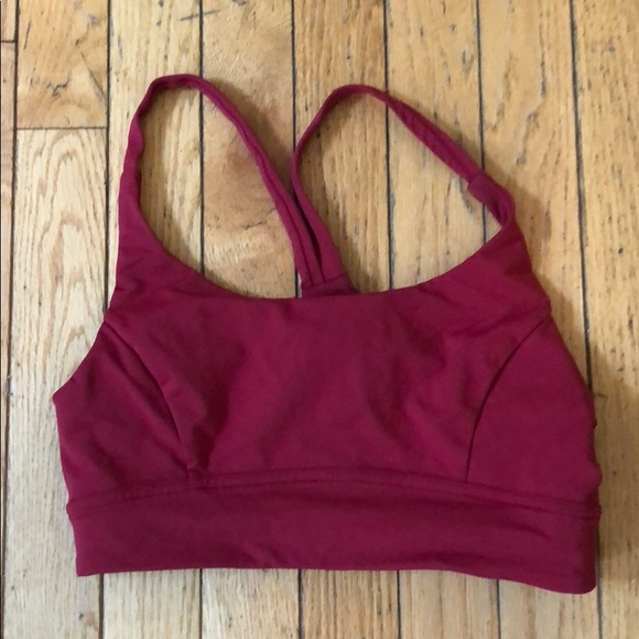 lululemon red sports bra